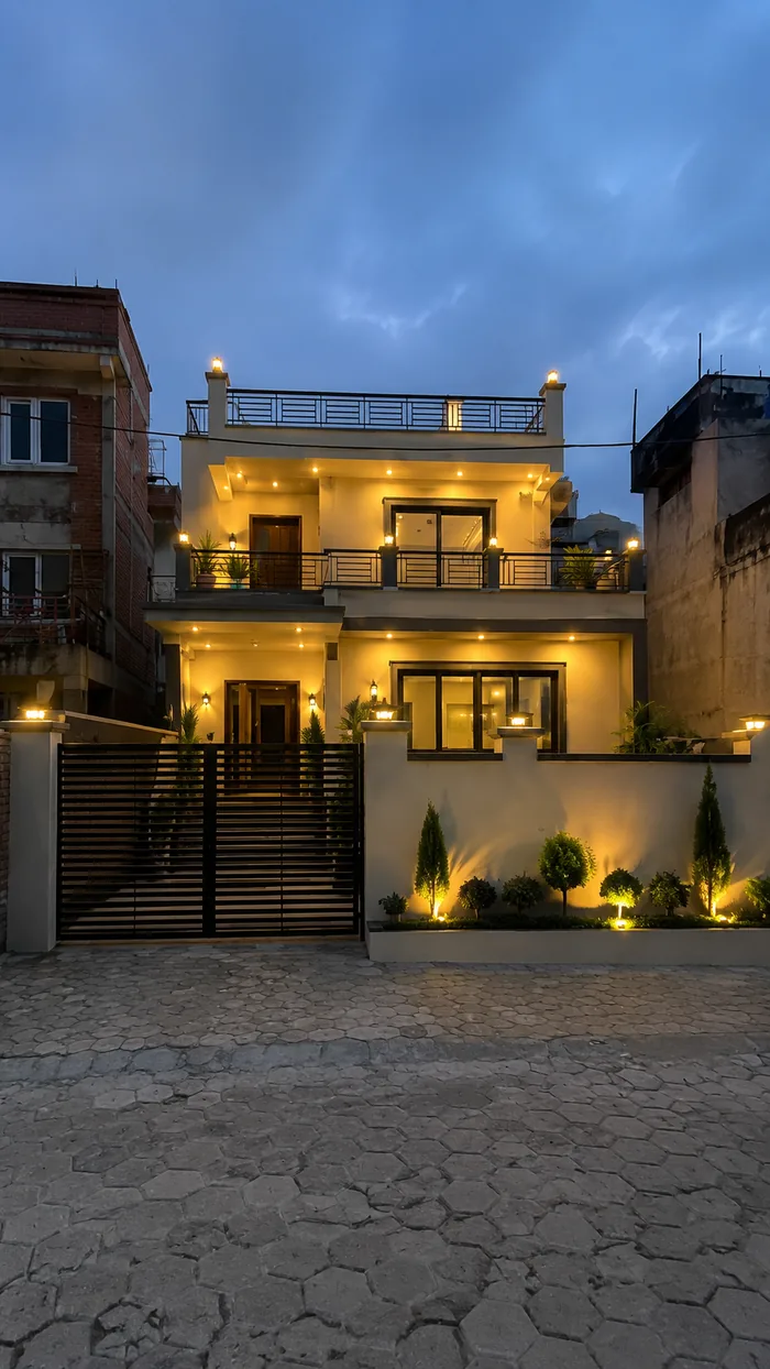 House completed by Alpha Engineering, Kathmandu Valley