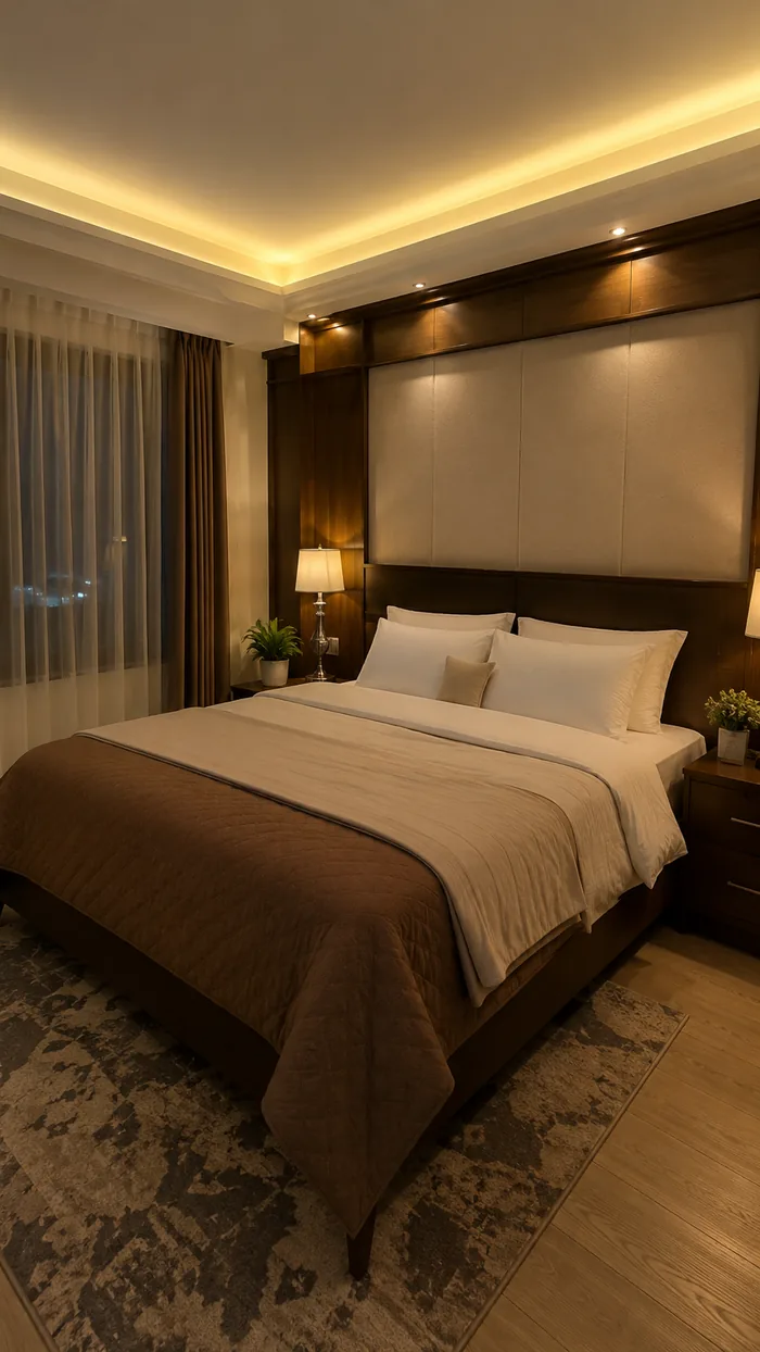 Completed bedroom