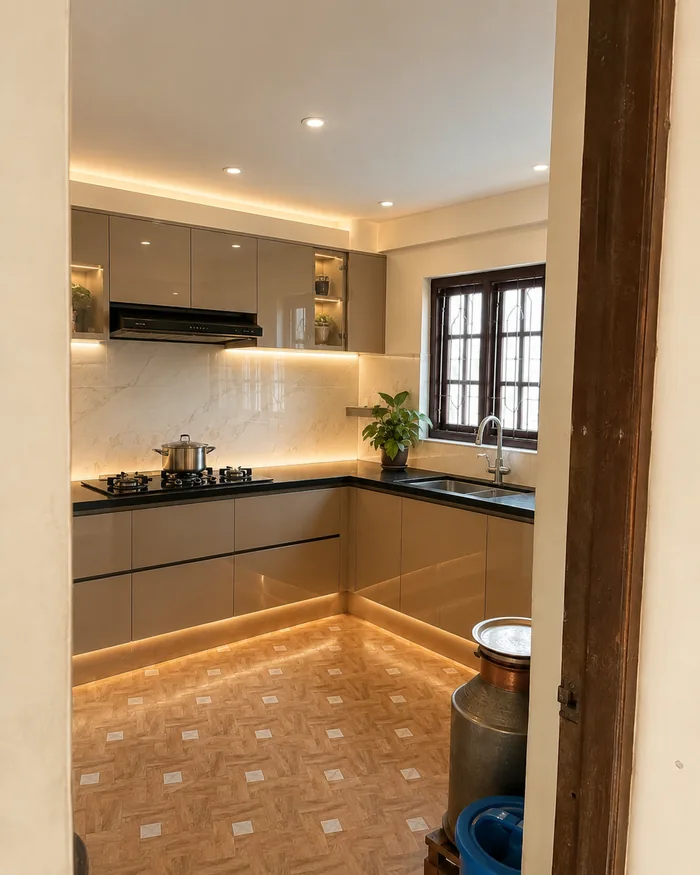 Kitchen after renovation