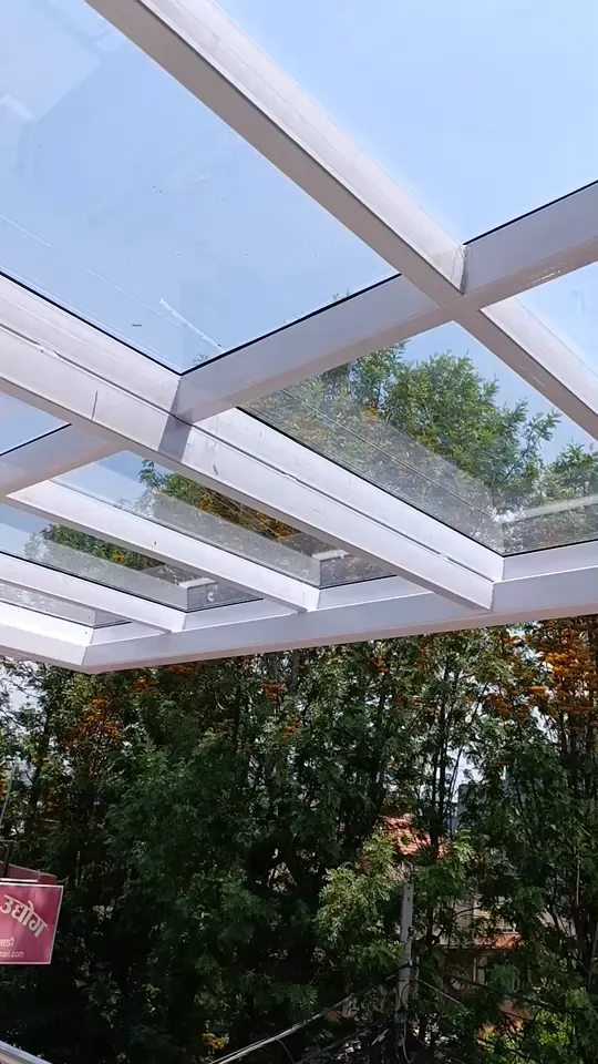 Rooftop, after glazing